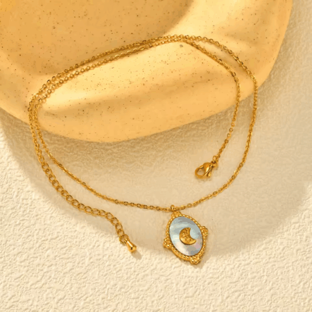 Colar Brise d’Eau banhado a Ouro 18K
