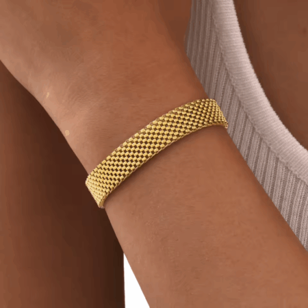 Pulseira Doron banhado a Ouro 18K